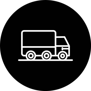 Kamyon Hattı Tersine Taşımacılık Simgesi