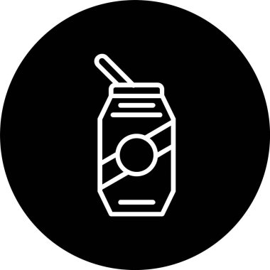 Soda Çizgisi Tersine Çevrilmiş Simge