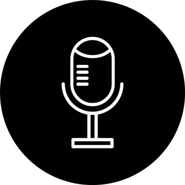 Podcast Satırı Tersine Çevrilmiş Simge