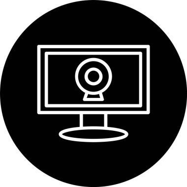 Webcam Satırı Tersine Çevrilmiş Simge