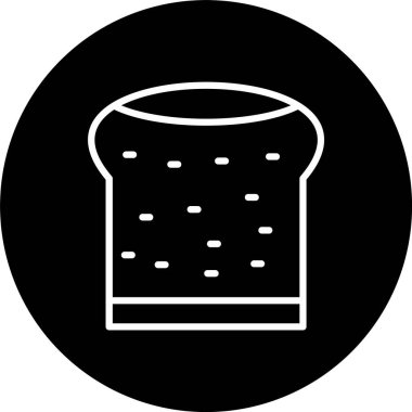 Düz Ekmek Satırı Tersine Döndürülmüş Simge