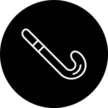 Hokey Çizgisi Tersine Döndürülmüş Simge