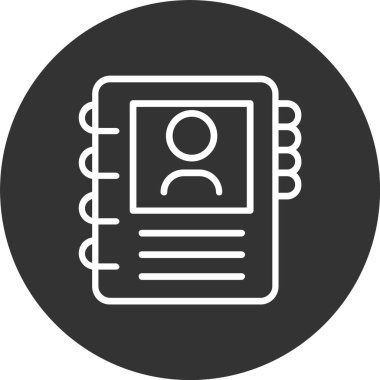 Adres Defteri Satırı Tersine Çevrilmiş Simge