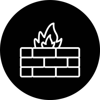 Ateş Satırı Tersine Çevrilmiş Simge