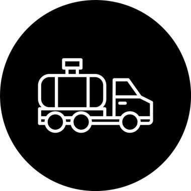 Su Tankeri Hattı Tersine Çevrilmiş Simge