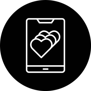 Cep Telefonu Hattı Tersine Çevrilmiş Simge