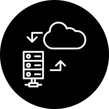 Sunucu Satırı Tersine Döndürülmüş Simge