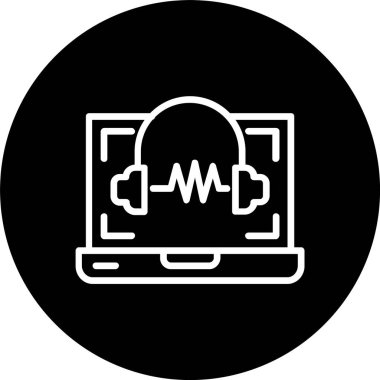 Müzik Satırı Tersine Çevrilmiş Simge