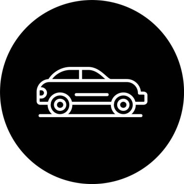 Araç Hattı Tersine Döndürülmüş Simge