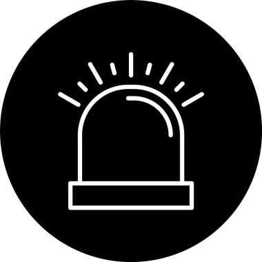 Siren Hattı Tersine Çevrilmiş Simge