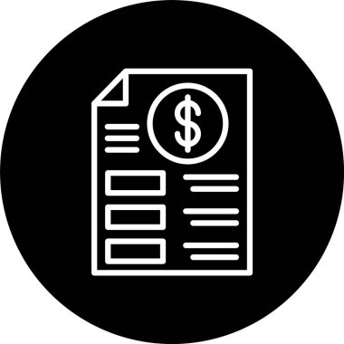 Fatura Satırı Tersine Çevrilmiş Simge