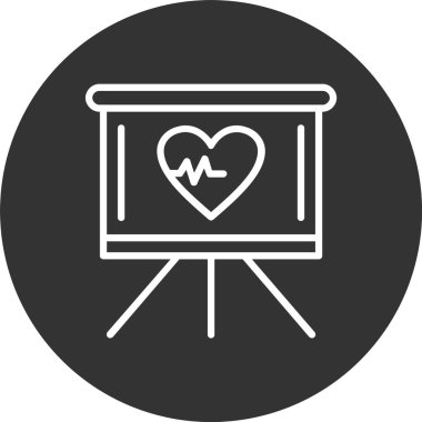 Fitness Hattı Tersine Çevrilmiş Simge