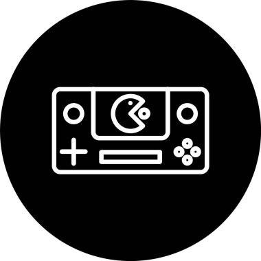 Oyun Konsolu Satırı Tersine Çevrilmiş Simge