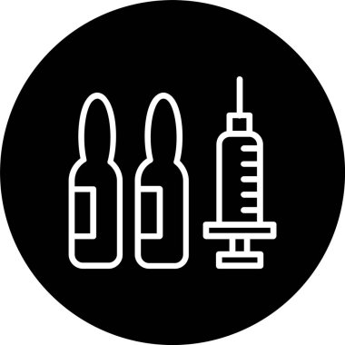 Enjeksiyon Satırı Tersine Çevrilmiş Simge