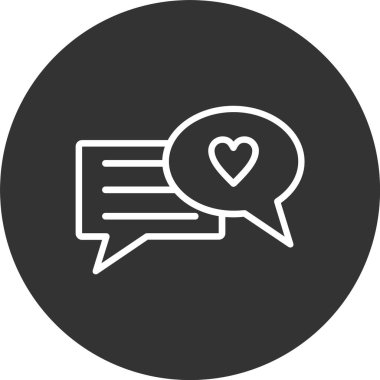 Sohbet Satırı Tersine Çevrilmiş Simge