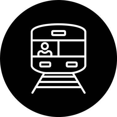 Tren Satırı Tersine Çevrilmiş Simge