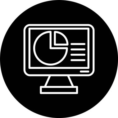 Pasta Çizelgesi Çizelgesi Tersine Çevrilmiş Simge