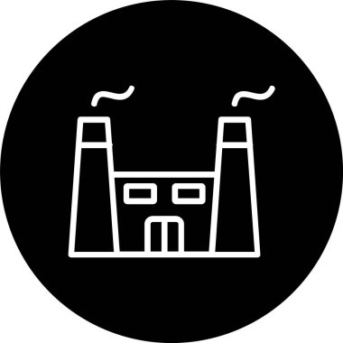 Fabrika Satırı Tersine Çevrilmiş Simge