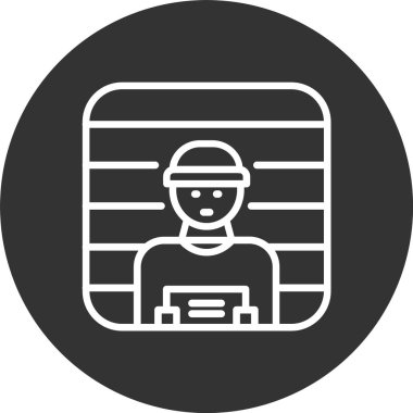 Ceza Satırı Tersine Çevrilmiş Simge