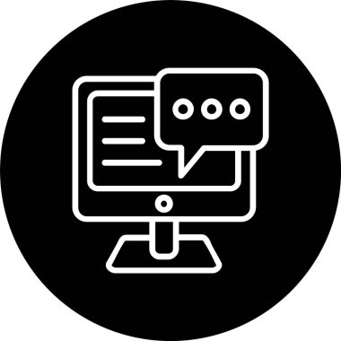 Sohbet Satırı Tersine Çevrilmiş Simge