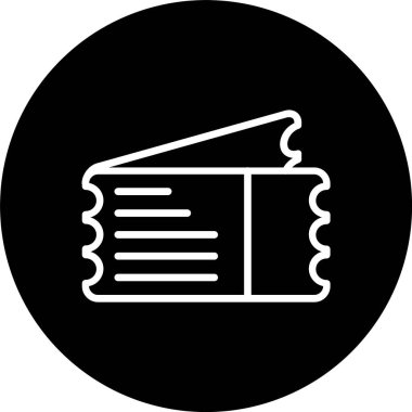 Bilet Satırı Tersine Çevrilmiş Simge