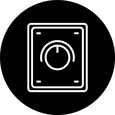 Karartma Çizgisi Tersine Döndürülmüş Simge