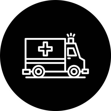 Ambulans Hattı Tersine Çevrilmiş Simge