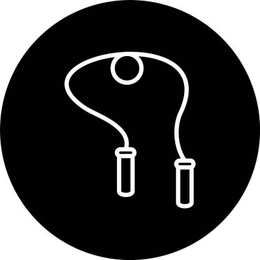 Atlama İpi Tersine Çevirilmiş Simge