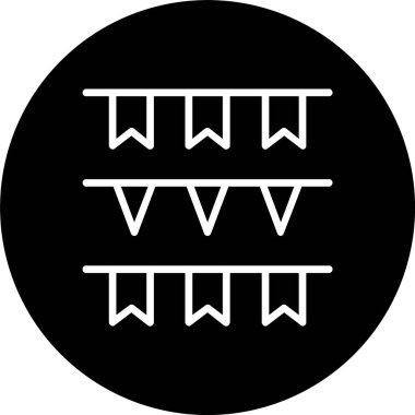 Çelenk Çizgisi Tersine Çevrilmiş Simge