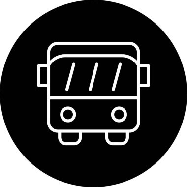 Otobüs Satırı Tersine Döndürülmüş Simge