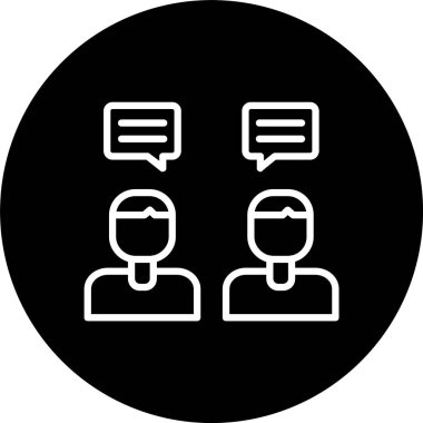 Konuşma Satırı Tersine Çevrilmiş Simge