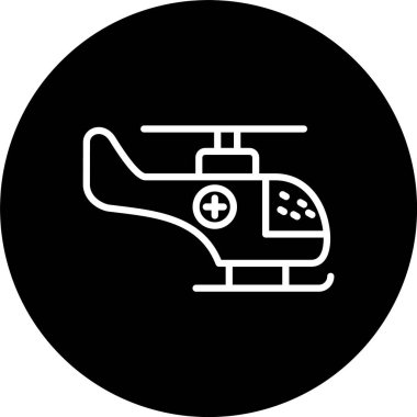 Helikopter Satırı Tersine Çevrilmiş Simge