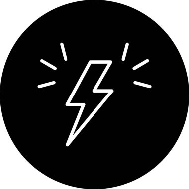 Enerji Hattı Tersine Çevrilmiş Simge