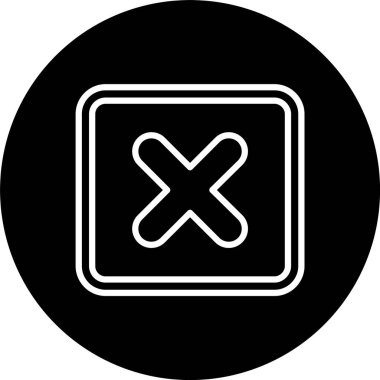 Çarpma Satırı Tersine Çevrilmiş Simge