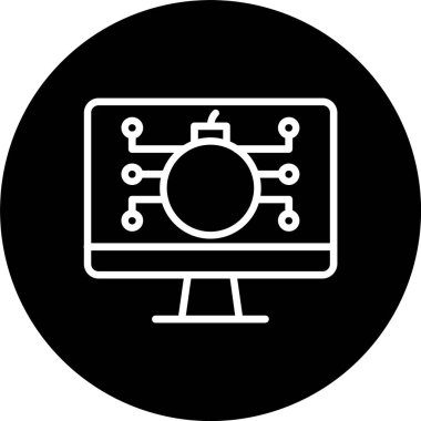 Bomba Hattı Tersine Çevrilmiş Simge