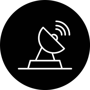 Uydu Tabakları Satırı Tersine Çevrilmiş Simge