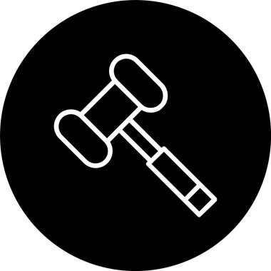 Çekiç Hattı Tersine Döndürülmüş Simge