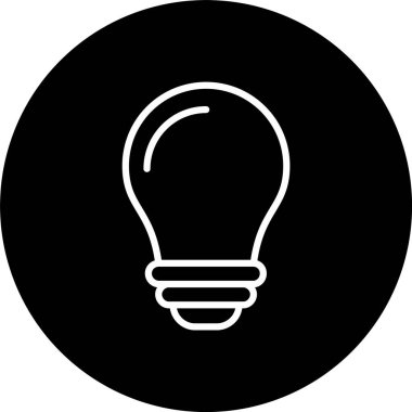 Ampul Hattı Tersine Çevrilmiş Simge