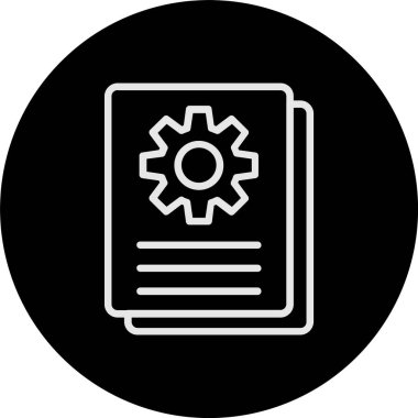 Dosya Satırı Tersine Çevrilmiş Simge