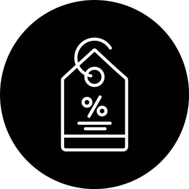 İndirim Satırı Tersine Çevrilmiş Simge