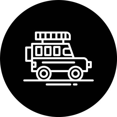 Jeep Hattı Tersine Çevrilmiş Simge