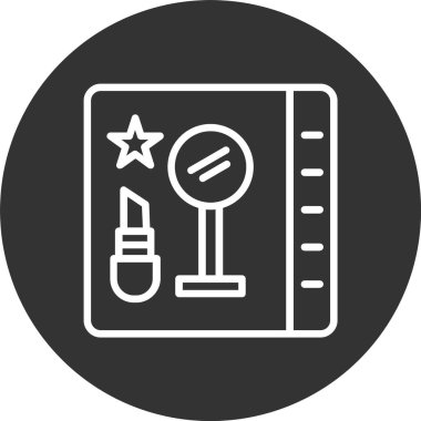 Güzellik Blogcusu Satırı Tersine Çevrilmiş Simge