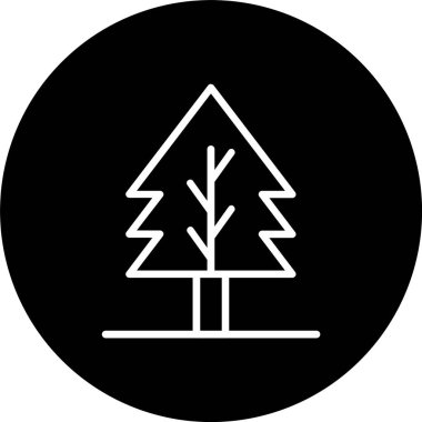 Ağaç Çizgisi Tersine Çevrilmiş Simge