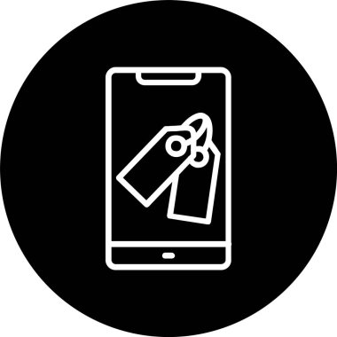 Etiket Satırı Tersine Çevrilmiş Simge