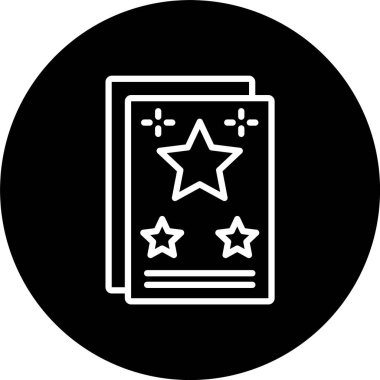 Tebrik Kartı Satırı Tersine Döndürülmüş Simge