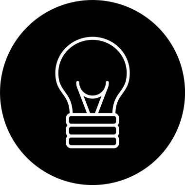 Ampul Hattı Tersine Çevrilmiş Simge