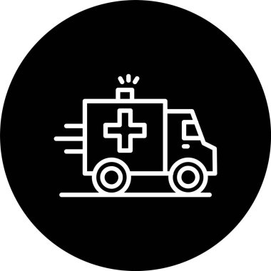 Ambulans Hattı Tersine Çevrilmiş Simge