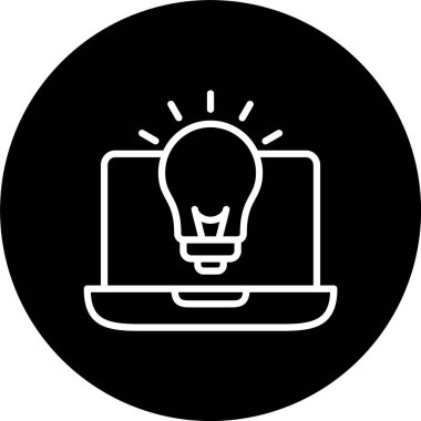 Fikir Satırı Tersine Çevrilmiş Simge