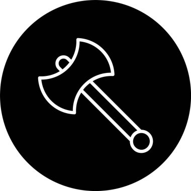 Axe Satırı Tersine Döndürülmüş Simge