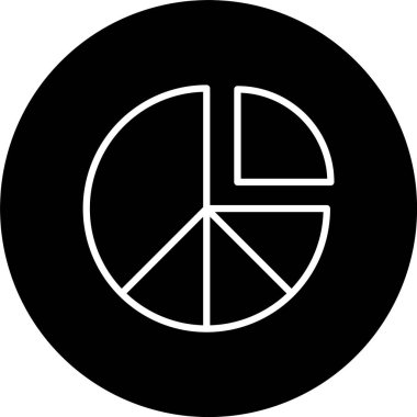 Pasta Çizelgesi Çizelgesi Tersine Çevrilmiş Simge